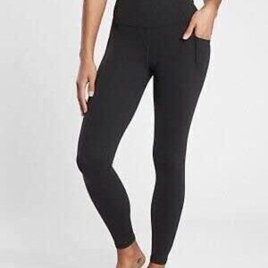 EUC Athleta Salutation Stash Pocket II Tight, BLACK SIZE XS